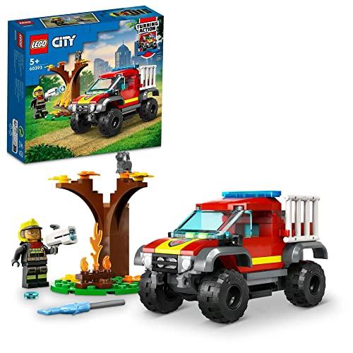 レゴ(LEGO) シティ オフロード消防車 60393 おもちゃ プレゼント 乗り物 消防 しょうぼ...