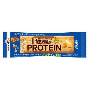 アサヒグループ食品 1本満足バー プロテイン ベイクドチーズ 36本｜nostal-dou