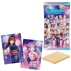 バンダイ(BANDAI) ホロライブ ウエハース3 (20個入) 食玩・ウエハース（焼菓子） (カバー所属Vtuber)｜nostal-dou