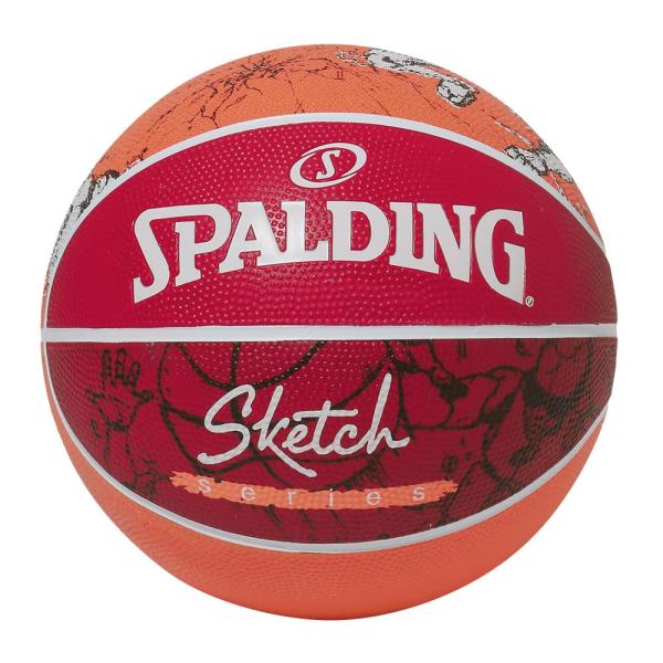 SPALDING(スポルディング) スケッチ ドリブル ラバー 5号球 84-558Zバスケ バスケ...