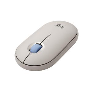 ロジクール ワイヤレスマウス PEBBLE MOUSE2 M350sGY 薄型 静音 Bluetooth Logi Bolt マウス 無線 ワイヤレス｜nostal-dou