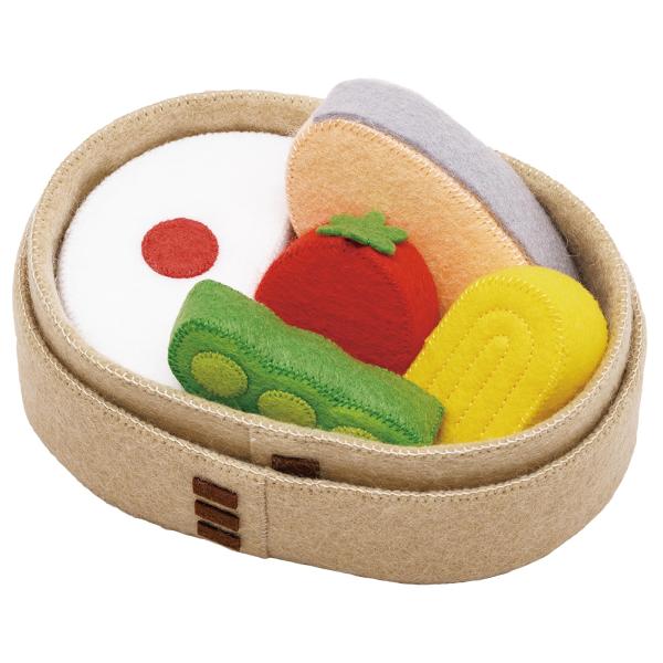 サンフェルト フェルトのおままごとキット マメタロオモチャのおべんとう おままごと 鮭弁当 MO-2