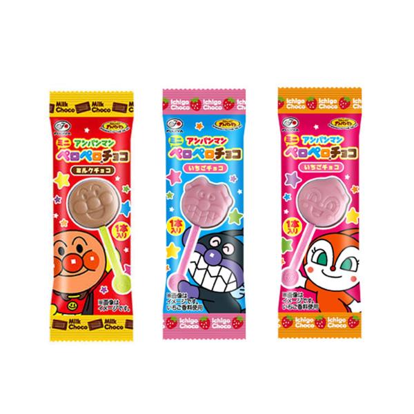 不二家 アンパンマンミニペロペロチョコ 1本×25個