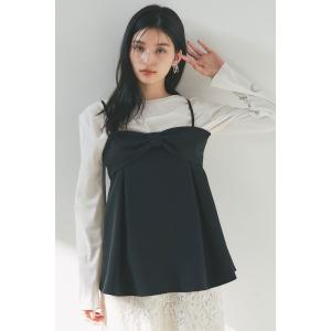 大人リボンキャミチュニック