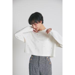 パールクロップドTシャツ