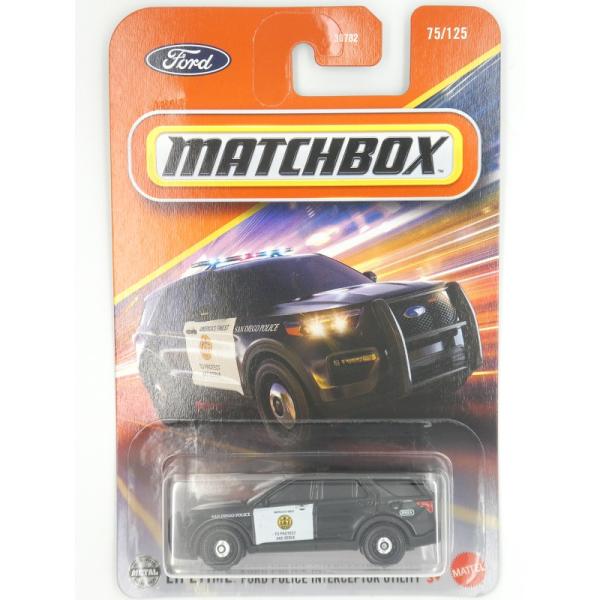 matchbox☆マッチボックス ベーシック 2025  75/125  FORD POLICE I...