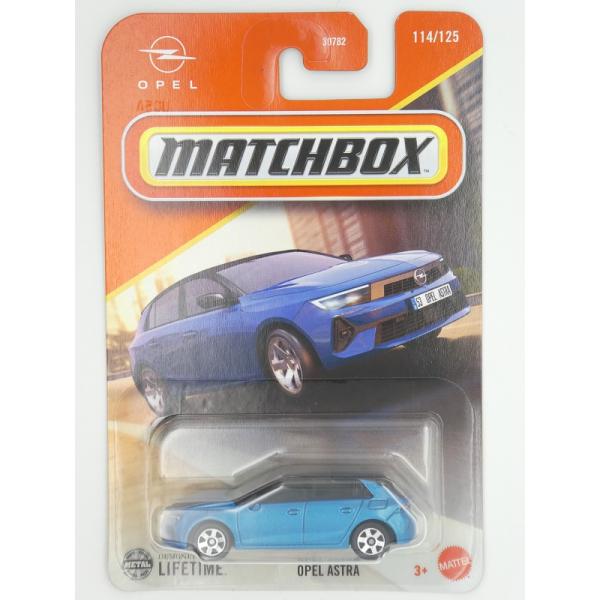 matchbox☆マッチボックス ベーシック 2025  114/125  OPEL ASTRA