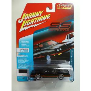 JOHNNY LIGHTNING☆Classic Gold Collection (2) 1987 Chevy Monte Carlo Aerocoupe (Black)｜nostalgic-dream