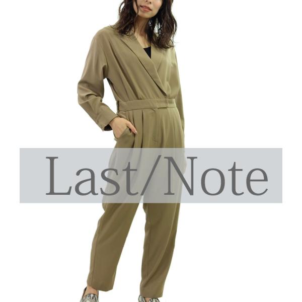 オールインワン コンビネゾン 長袖 レディース きれいめ ビジネス ジャンプスーツ テーラード ウエ...