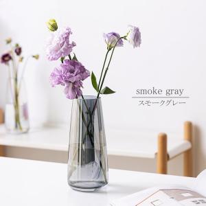 フラワーベース 北欧風 花瓶 ガラス 透明 円...の詳細画像3