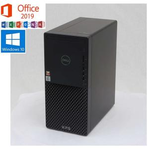 デスクトップパソコン XPS 8940 Microsoft Office 2019 Windows10 Core i7 10700 8GB HDD1TB Sマルチ Bluetooth 中古パソコン