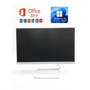 LENOVO ideacentre A340-24ICK 第8代 Corei5-8400T メモリー8GB SSD 256GB Microsoft Office 2019 デスクトップパソコン 23.8型フルHD液晶一体 送料無料｜中古パソコン