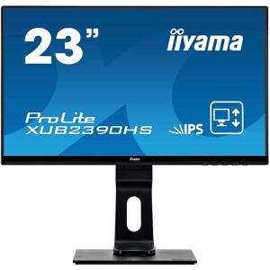 飯山 iiyama モニター ProLite XUB2390HS-B1(23型/ノングレア非光沢/AH-IPS/DVI,HDMI,D-Sub) 3ヶ月保証付き 送料無料 中古モニター