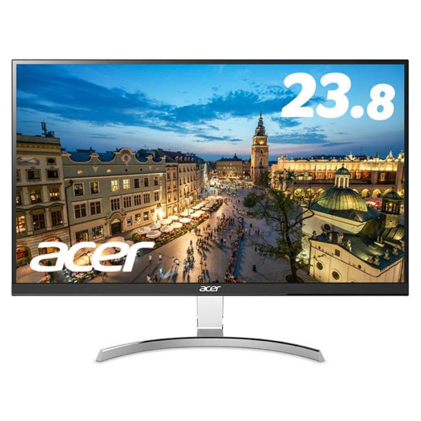 Acer モニター RC241YUsmidpx 23.8インチ シルバー/ブラック 液晶 IPS デ...