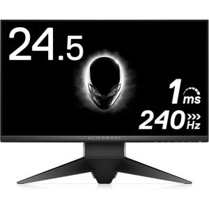 DELL Alienware ゲーミングモニター 24.5インチ AW2518H フレームレス/G-SYNC/フルHD/TN非光沢/DP,HDMI 3ヶ月保証付き 送料無料