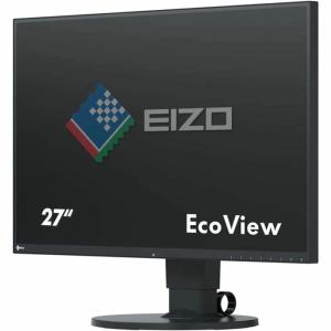 EIZO FlexScan EV2750-BK 27インチ カラー液晶モニター 2560x1440 DVIx1,HDMIx1,Displayportx1 3ヶ月保証付き 送料無料｜中古パソコン