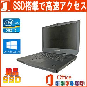 Dell Alienware15 Microsoft Office 2019 Core i5 4210H 2.9GHZ 16GB 256GB SSD 15.6型HD GeForce GTX 965M Webカメラ Windows 10 Pro 中古ノートパソコン｜notepc-store