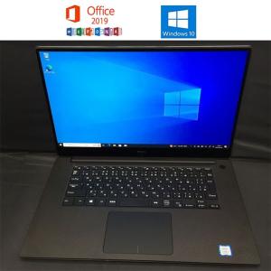 中古ノートパソコン Dell XPS 15 9570 Core i7 8750H メモリ16GB SSD256GB Windows11 Microsoft Office 2019 無線LAN フルHD 15.6型 在宅勤務 送料無料