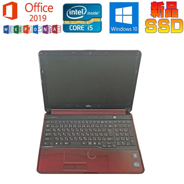 中古パソコン 富士通 LIFEBOOK Microsoft Office 2019 Win 10 C...