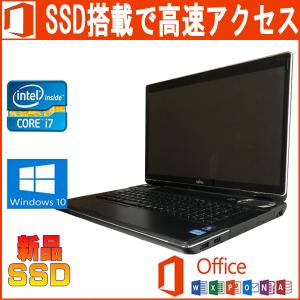 富士通（FUJITSU） ノートパソコン office付き 新品 同様 FMV LIFEBOOK