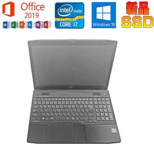 中古パソコン 富士通 LIFEBOOK Microsoft Office 2019 Win 10 Core i7 3632QM 2.2GHz 8GB SSD128GB Blue-Ray 10キー Webカメラ