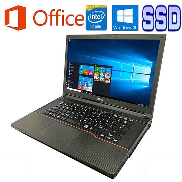 中古パソコン 富士通 Microsoft Office2019 Win10 新世代Celeron 1...