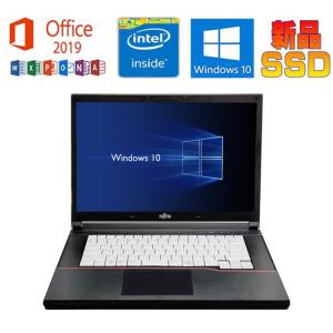 中古パソコン 富士通A574 Microsoft Office2019 Win 10 第4世代 Celeron 2950M 2.0GHz 新品メモリー4GB 新品SSD128GB 大画面15.6インチ液晶 中古ノートパソコン｜中古パソコン