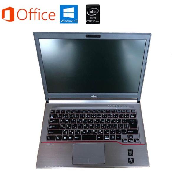 中古パソコン 富士通 LIFEBOOK E744/K Microsoft Office 2019 W...