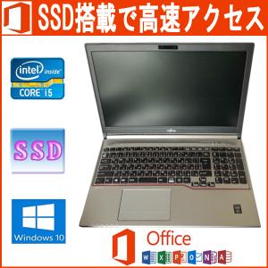 【891】富士通LIFEBOOK A573/GW i5 XP office LIFEBOOK 中古パソコン 富士通 A573/G Microsoft Office 2019