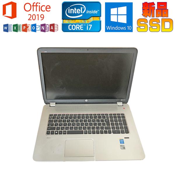 ノートパソコン HP ENVY 17 SL Microsoft Office 2019 Core i...