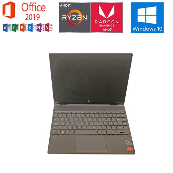ノートパソコン HP ENVY X360 13 タッチ Office 2019 Ryzen5 350...
