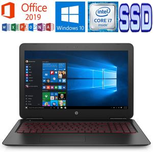 OMEN by HP 15-ax205TX Microsoft Office 2019 Core i5 7300HQ 2.5GHz GTX1050 16GB 256GB(SSD)1TB(HDD) 15.6型 10キー Webカメラ 中古ノートパソコン｜notepc-store