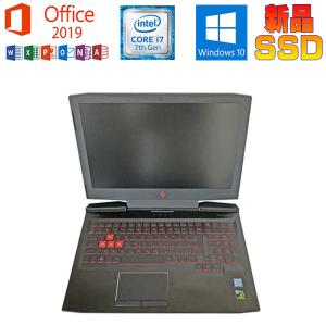 OMEN by HP 15-CE015TX Microsoft Office 2019 Core i7 7700HQ 2.8GHz GTX1060 16GB 256GB(SSD)1TB(HDD) 15.6型 10キー Webカメラ 中古ノートパソコン｜notepc-store