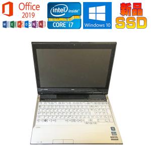 中古パソコン NEC LaVie L PC-LL750HS6W Microsoft Office 2019 Core i7-3610QM 2.3GHz 8GB SSD128GB BD 10キー 15.6型HD Webカメラ｜notepc-store