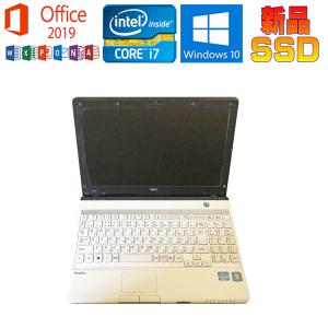 中古パソコン NEC VersaPro VK17HH-E Microsoft Office 2019 Win 10 Core i7-2637M 1.7GHz メモリー4GB SSD128GB Webカメラ/10キー｜notepc-store