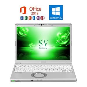 Panasonic Let's note SV7 CF-SV7TDHVS MicrosoftOffice 2019 Core i5 8GB 256GB SSD 12.1型 WUXGA (1920x1200) Webカメラ 在宅 リモート zoom 送料無料｜中古パソコン