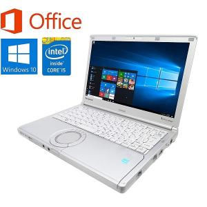 Panasonic CF-SX3 Microsoft Office2019 Win 10 Core i5-4200U 1.6GHz 新品メモリー8GB 新品SSD120GB 12インチワイド液晶 Webカメラ 中古ノートパソコン