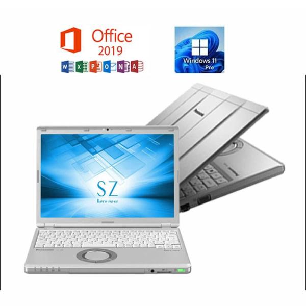 Panasonic Let&apos;s note CF-SZ6 シルバー Core i7 Microsoft...