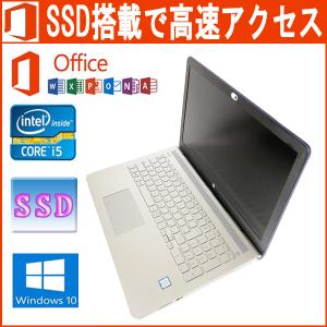 Pavilion 15 中古パソコン HP 15-cc101tu Office 2019 Win11 Core i5