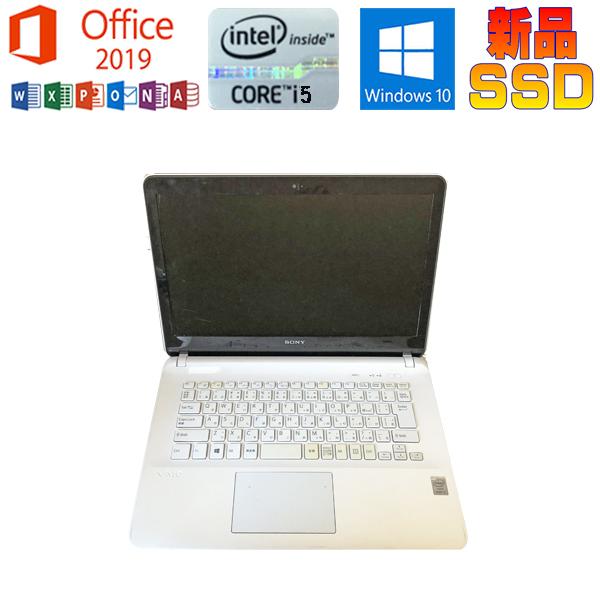 中古パソコン SONY VAIO Fit14E SVF1431A1J白 Microsoft Offi...