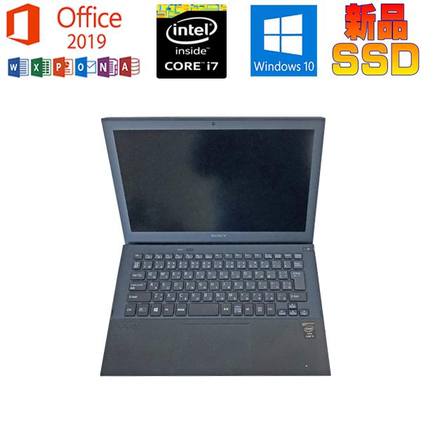 中古パソコン 元箱SONY VAIO Pro 11 SVP1121A2J Microsoft Off...