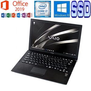 中古パソコン SONY VAIO Pro 13 mk2 VJP132C11N Microsoft Office 2019 Windows10 Core i7 5500u 2.4GHz 8GB SSD128GB 13.3型FHD 無線LAN Webカメラ