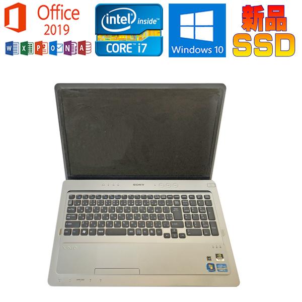 中古パソコン SONY VAIO VPCF24AJ白 Microsoft Office 2019 C...