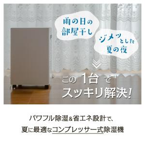 除湿機 衣類乾燥 小型 家庭用 コンプレッサー...の詳細画像2