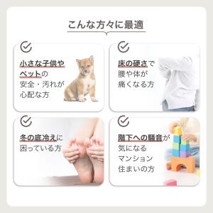 ラグマット ラグ 2畳 厚手 洗える 北欧 低...の詳細画像4