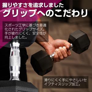 ダンベル 鉄アレイ 10kg 2個セット 20...の詳細画像3