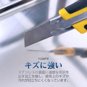 キッチンワゴン 業務用 キャスター付き 大きめ...の詳細画像5