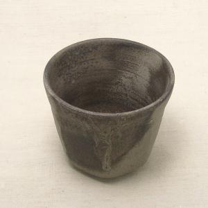 珠洲焼きロックグラス