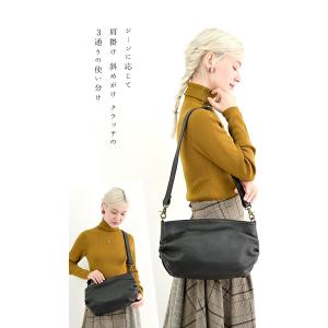 本革 ショルダーバッグ レディース 斜めがけ ...の詳細画像3