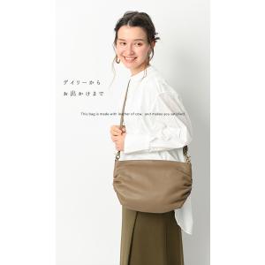 本革 ショルダーバッグ レディース 斜めがけ ...の詳細画像4